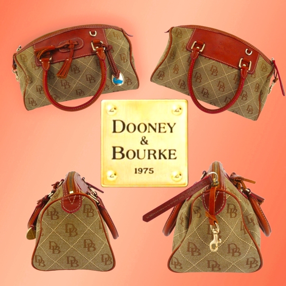 Dooney & Bourke Handbags - New!! Vintage Style Dooney & Bourke Brown Leather Handbag 💖💖 Open To Offers 💖